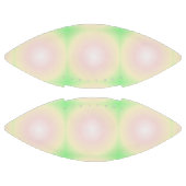 Bleek Groen Roos Wit 3D Optisch Verlooppatroon American Football (Panelen)