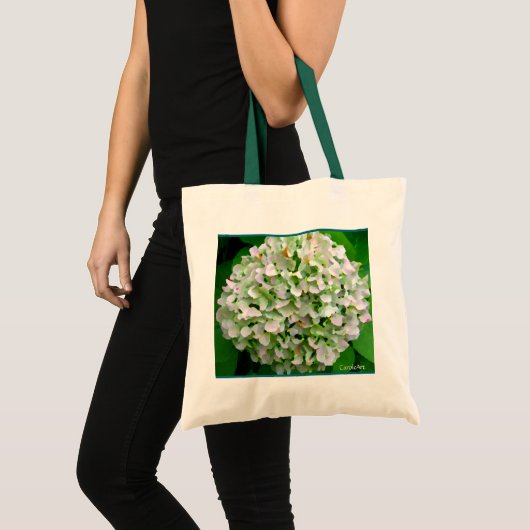 Bleek Hydrangea Budget Bag Tote Bag (Voorkant (product))