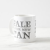 Bleek is de nieuwe Tan Funny Mug Koffiemok (Voorkant links)