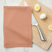 Bleek koper, aangepaste keuken-diskkleur theedoek (Quarter Fold)