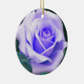 Bleek Lavendel Roos Ornament (Rechts)