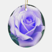 Bleek Lavendel Roos Ornament (Links)