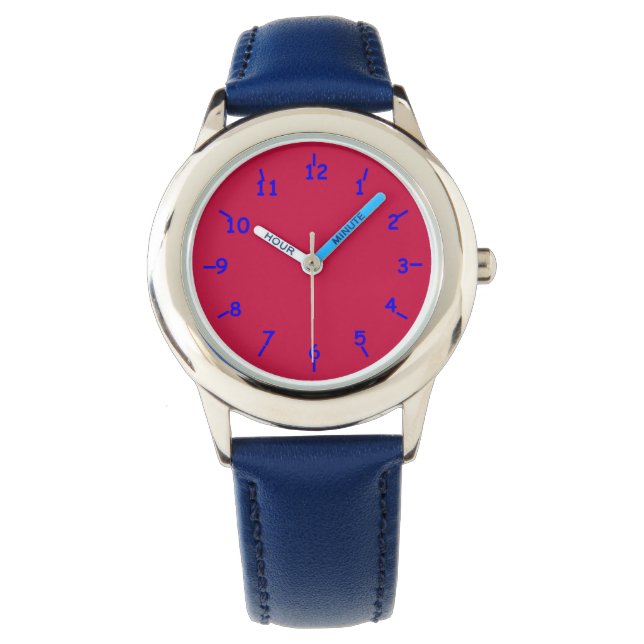 Bleek Liberty Red Horloge (Voorkant)
