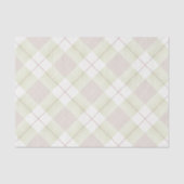  Bleek lichtgroen en maasroze roze roze roze Tissuepapier (Voorkant)