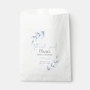 Bleek Lila Vrijgezellenfeest met blauw afval Bedankzakje