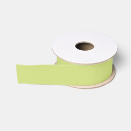 Bleek limoengroene lente- en zomermodekleur grosgrain lint