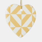 Bleek meloensisch decoderpatroon keramisch ornament (Rechts)