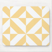 Bleek meloensisch decoderpatroon muismat (Voorkant)