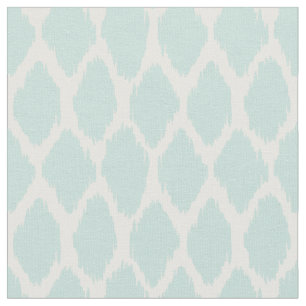 Bleek Mint Green Ogee Pattern Stof