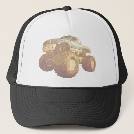 Bleek Monster Truck Trucker Pet (Voorkant)