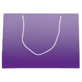 Bleek naar Royal Paarse Ombre Groot Cadeauzakje (Voorkant)