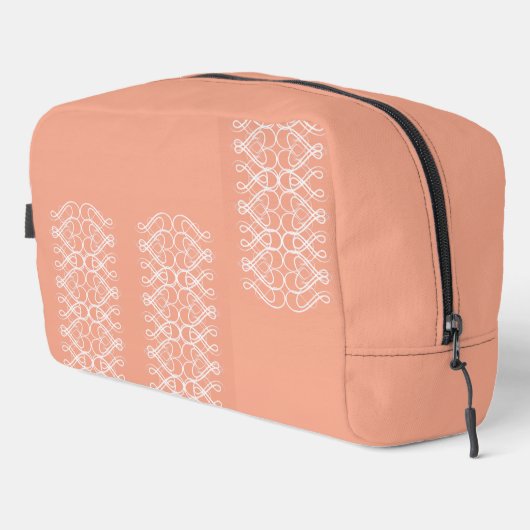 Bleek Oranje Toilettasje (Rechterhoek)