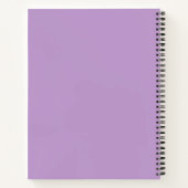Bleek Paars Notitieboek (Achterkant)