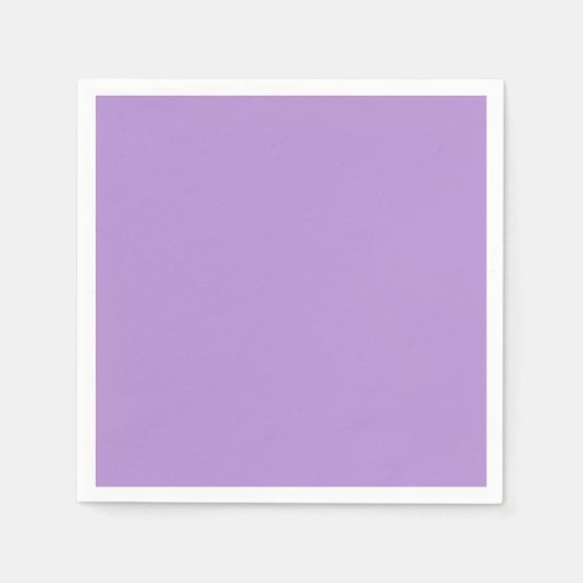 Bleek Paars (vaste kleur) Servet (Voorkant)
