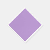 Bleek Paars (vaste kleur) Servet (Hoek)