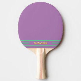 Bleek Paarse Monogram Tafeltennisbatje