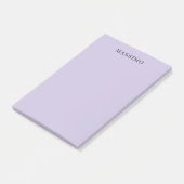 Bleek Paarse Professionele Unieke Klassieke Eigen Post-it® Notes (Schuin)