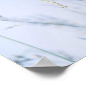 Bleek pasta Green Grass Reeds Meadow Sky Poster (Hoek)