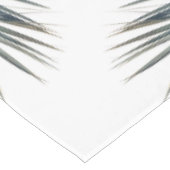 Bleek pasteelgroen palmblad tafelkleed (Gekanteld)