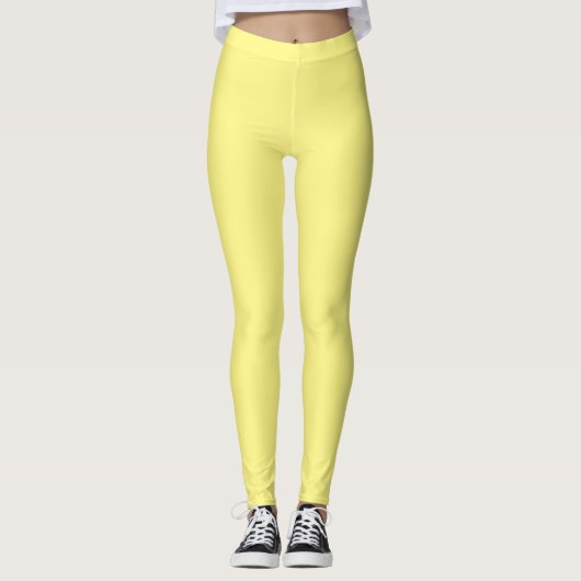 Bleek Peach,Primrose,Sandwisp, Leggings (Voorkant)