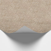 Bleek Peachy Beige Cement Sidewalk Cadeaupapier (Hoek)