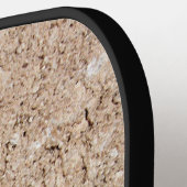 Bleek Peachy Beige Cement Sidewalk Pickleball Paddle (Links Detail)