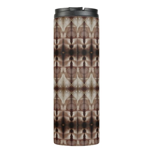 Bleek Peachy Fog Ikat 3 Thermosbeker (Achterkant)