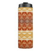 Bleek Peachy Ikat 9 Thermosbeker (Voorkant)