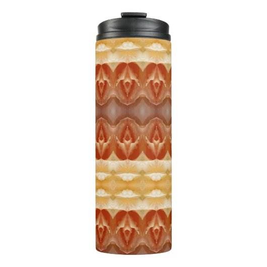 Bleek Peachy Ikat 9 Thermosbeker (Voorkant)