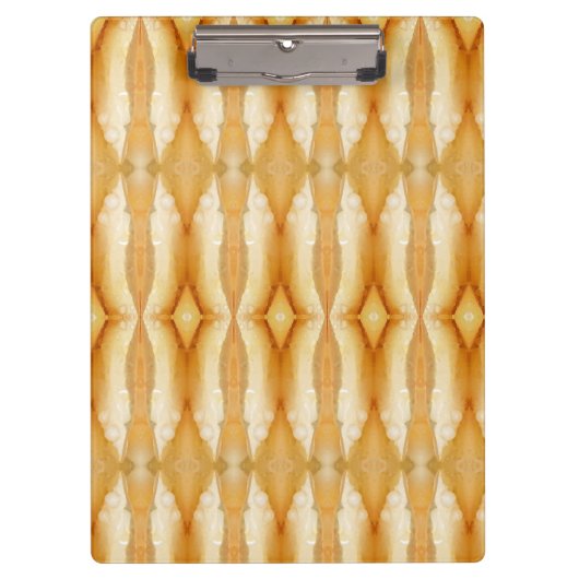 Bleek Peachy Ikat Klembord (Voorkant)