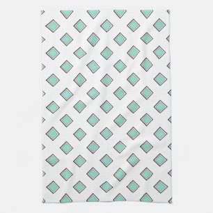 Bleek Robin Egg Blue Diamond Colour Design Theedoek