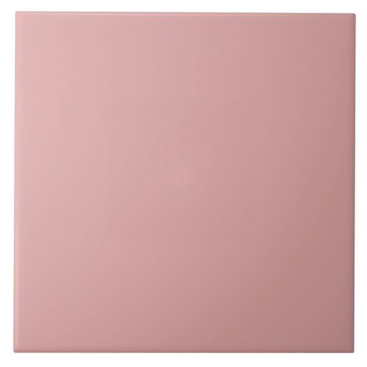 Bleek Roos Pastel Roze tegel Tegeltje (Voorkant)