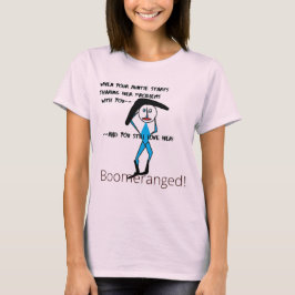 Bleek roze - Auntie Love T-shirt Boomeranged