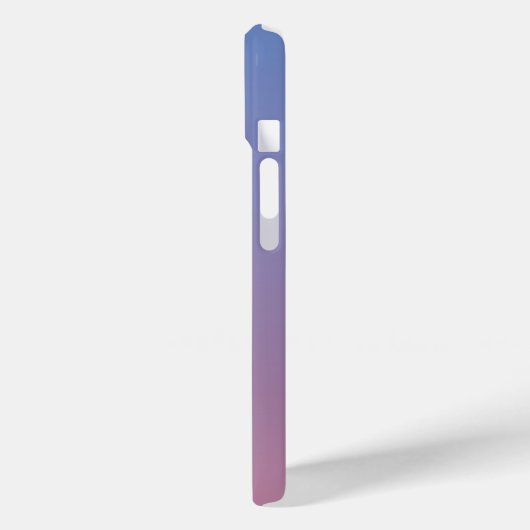 Bleek roze en blauwe gradiëntombre Case-Mate iPhone case (Achterkant / Links)