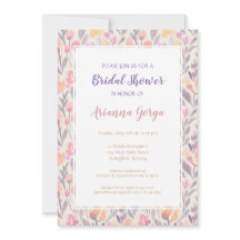 Bleek Roze en Paars Vrijgezellenfeest van Floral