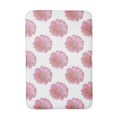 Bleek roze gerbera daisy badmat (Voorkant Verticaal)