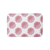 Bleek roze gerbera daisy badmat (Voorkant)