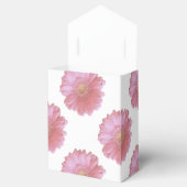 Bleek roze gerbera daisy bedankdoosjes (Geopend)