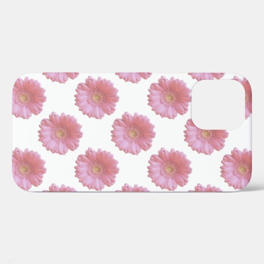 Bleek roze gerbera daisy Case-Mate iPhone case (Achterkant (horizontaal))