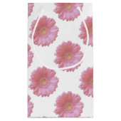 Bleek roze gerbera daisy klein cadeauzakje (Achterkant)