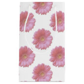 Bleek roze gerbera daisy klein cadeauzakje (Voorkant)