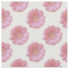 Bleek roze gerbera daisy stof