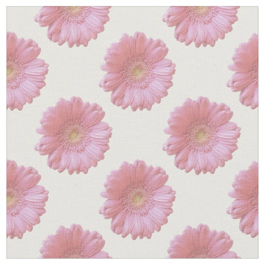 Bleek roze gerbera daisy stof (Close Up)