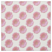 Bleek roze gerbera daisy stof (Swatch)