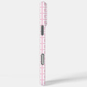 Bleek Roze Griekse Sleutel Handtekening Case-Mate iPhone Case (Achterkant / Rechts)