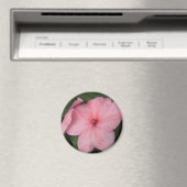 Bleek roze impatiens Bloemnet Magneet (Insitu (Vaatwasser))