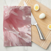  Bleek roze keukenhanddoek (Quarter Fold)