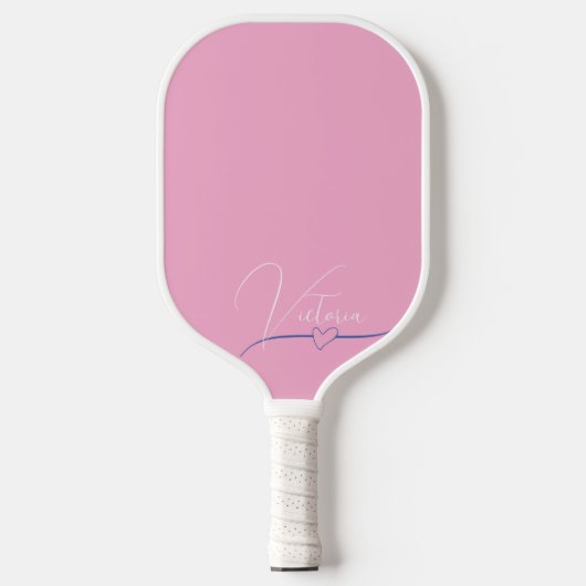 Bleek Roze Pickleball Paddle (Voorkant)