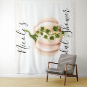 Bleek Roze Pompoen Sprookjesachtige Chic Herfst Br Wandkleed (In situ)