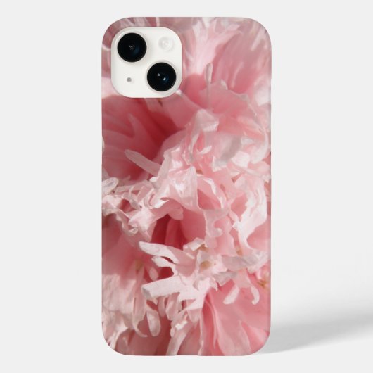 Bleek Roze Poppie Case-Mate iPhone Case (Achterkant)